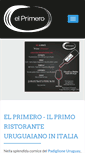 Mobile Screenshot of elprimero.it